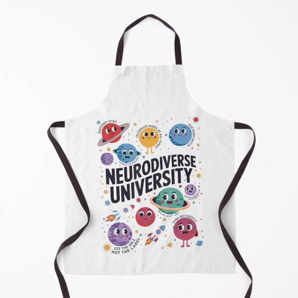 Item preview, Neurodiverse Universe Planet Autism Awareness Support Squad Funny designed and sold by FantasyFablesC.