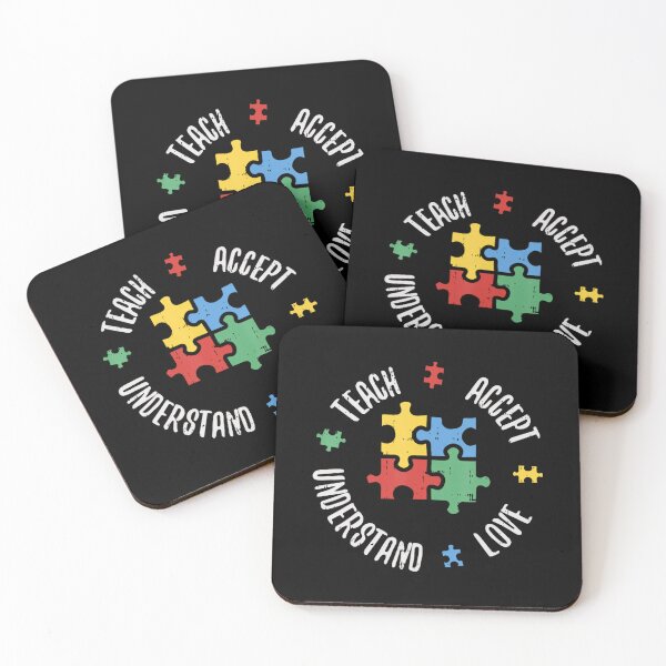 Item preview, Autism Awareness Teacher Funny Teach Accept Understand Love designed and sold by lidanmasi.