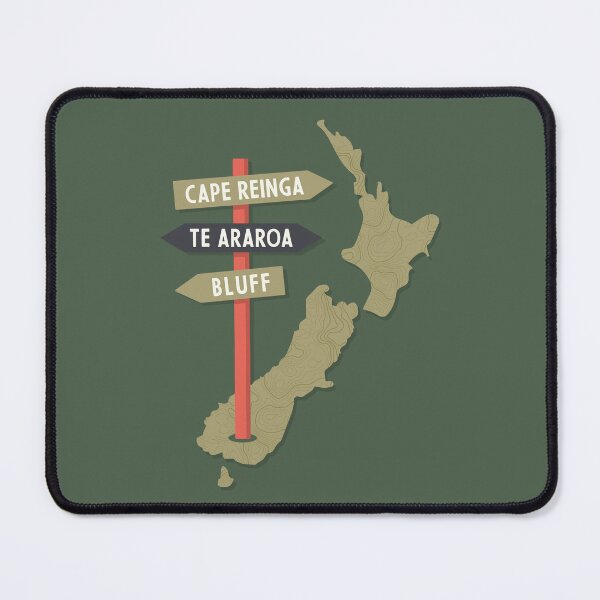 Item preview, Te Araroa - sign post designed and sold by fieldtripsupply.