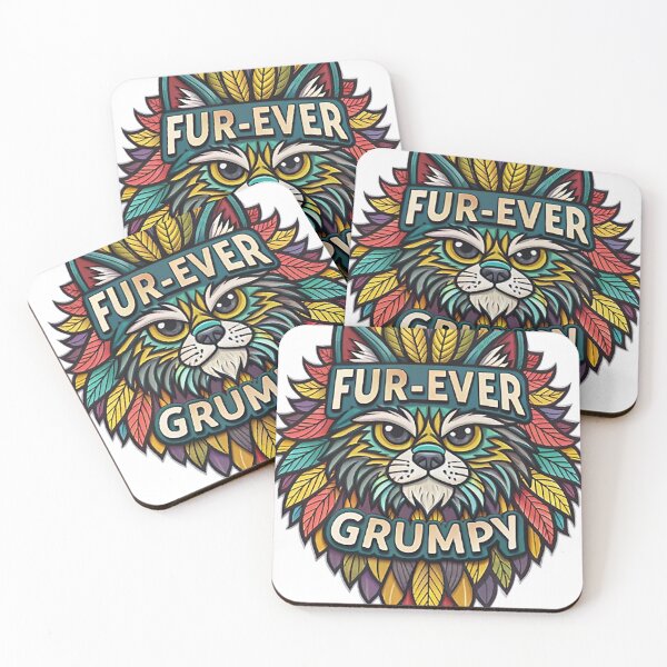 Item preview, FUR-EVER GRUMPY designed and sold by likbatonboot.