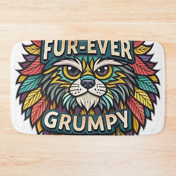 Item preview, FUR-EVER GRUMPY designed and sold by likbatonboot.