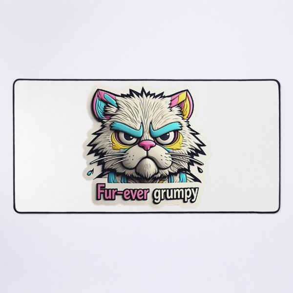 Item preview, FUR-EVER GRUMPY designed and sold by likbatonboot.
