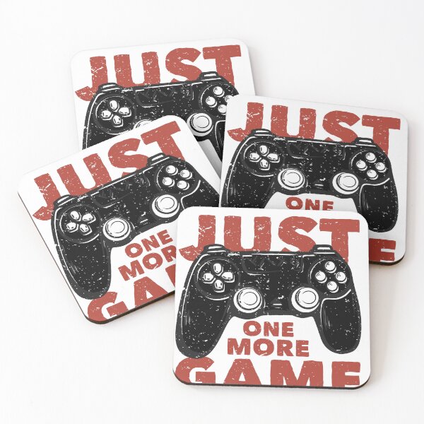 Item preview, JUST ONE MORE GAME designed and sold by moodboardzz.