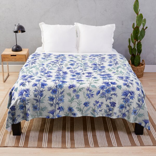 Item preview, Blue Violet Wildflowers Pattern designed and sold by CoolPixels.