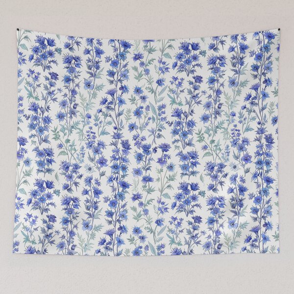 Item preview, Blue Violet Wildflowers Pattern designed and sold by CoolPixels.