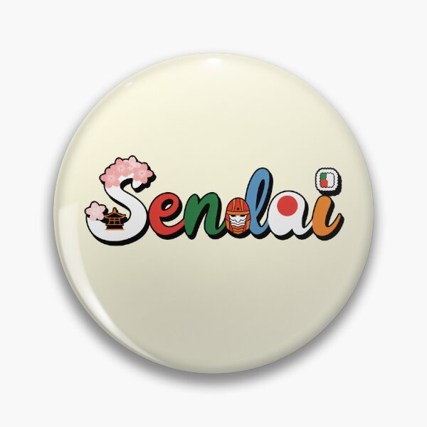Item preview, I Love Sendai Japan Cherry Blossom Travel Japanese  designed and sold by rafaeltto.