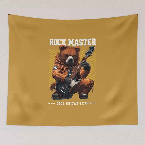 Item preview, Cool Animals - Rock Master Bear 1 designed and sold by Earth Celebration Designs.