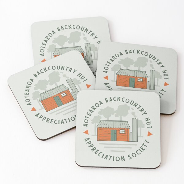 Item preview, Aotearoa New Zealand back country hut appreciation society designed and sold by fieldtripsupply.