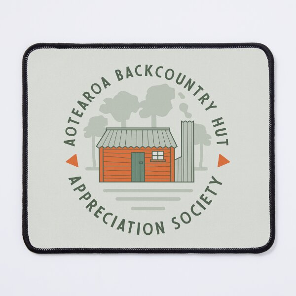 Item preview, Aotearoa New Zealand back country hut appreciation society designed and sold by fieldtripsupply.