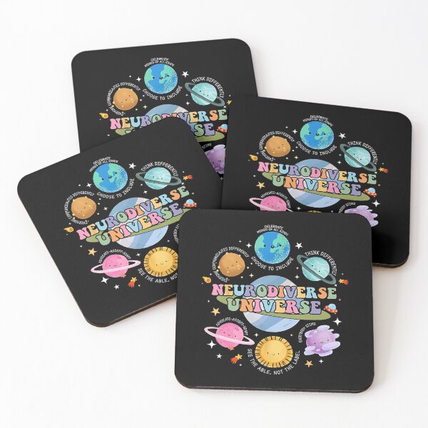 Item preview, Neurodiverse Universe Planet Autism Awareness Support Squad Vintage designed and sold by FantasyFablesC.