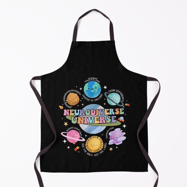 Item preview, Neurodiverse Universe Planet Autism Awareness Support Squad Vintage designed and sold by FantasyFablesC.