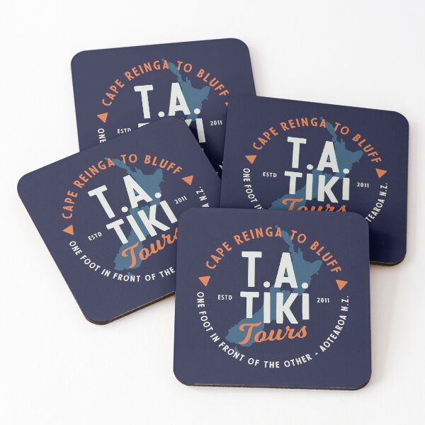 Item preview, TA tiki tours - Cape Reinga to Bluff designed and sold by fieldtripsupply.