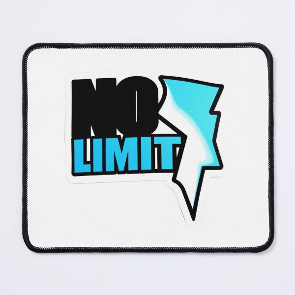 Item preview, No Limit Lightning Bold Graphic Sticker designed and sold by StudioGraf Shop .