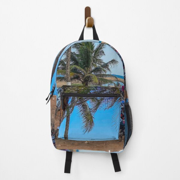 Item preview, Lomé, Togo Beach Photography – Motorbikes & Palm Trees designed and sold by MoiyaCreations.