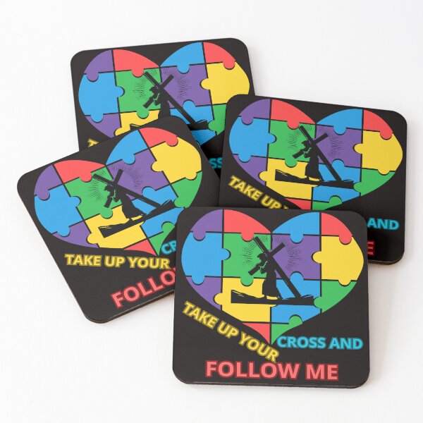 Item preview, TAKE UP YOUR CROSS AND FOLLOW ME designed and sold by Tadeusz1.