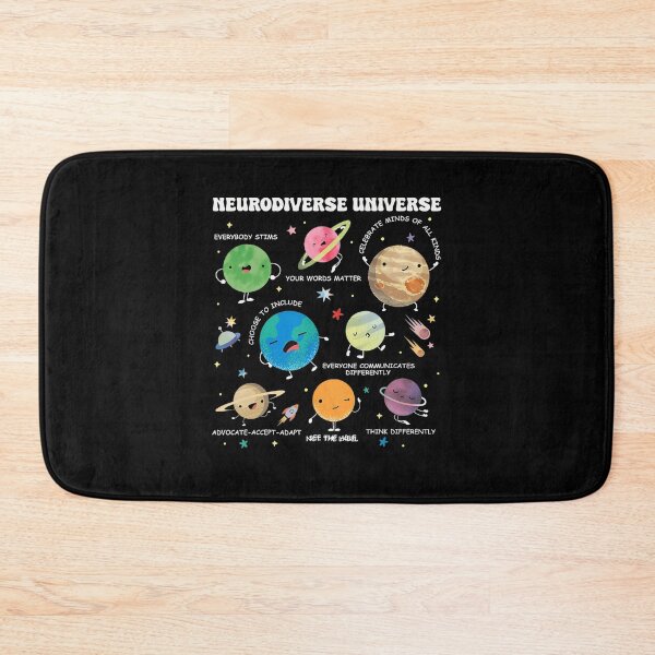 Item preview, Neurodiverse Universe Planet Autism Awareness Support Squad designed and sold by FantasyFablesC.