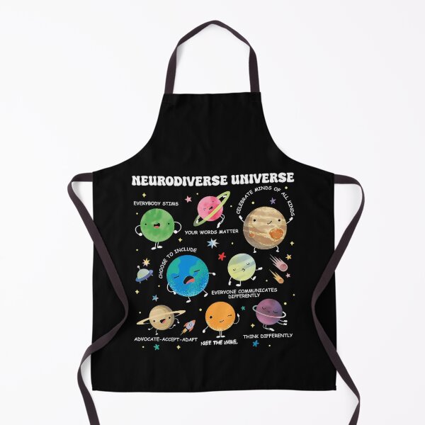 Item preview, Neurodiverse Universe Planet Autism Awareness Support Squad designed and sold by FantasyFablesC.
