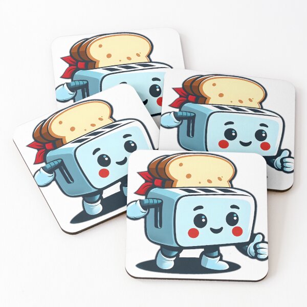 Artikelvorschau, mutiger kleiner Toaster entworfen und verkauft von NCNGDESIGN.