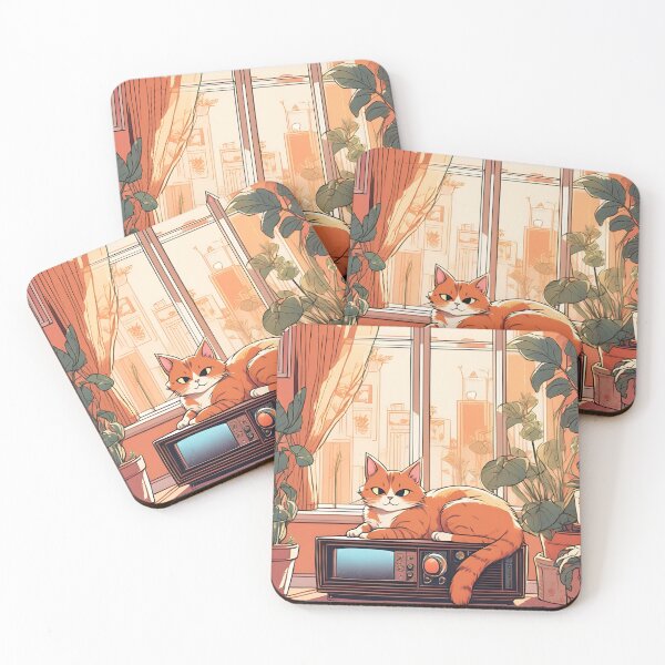 Item preview, Vintage Style Retro Cat designed and sold by roma252.