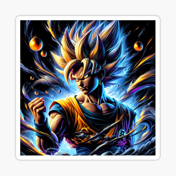 Item preview, Legendary Saiyan Warrior Surging with Power designed and sold by AJ DA CREATOR.