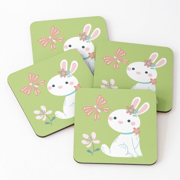 Item preview, Copy of Spring Easter White Bunny designed and sold by Angela Sbandelli.