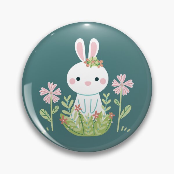 Item preview, Spring Easter White Bunny designed and sold by Angela Sbandelli.