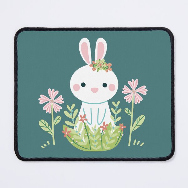 Item preview, Spring Easter White Bunny designed and sold by Angela Sbandelli.