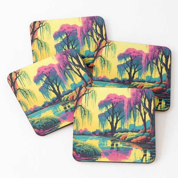 Item preview, Weeping willow tree Illustration Design designed and sold by Domo-Design.