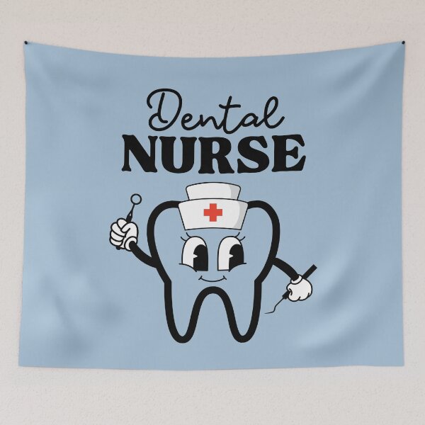 Item preview, Dental Nurse, Funny Dental Nurse, Cute Tooth designed and sold by Anniko Art Studio.