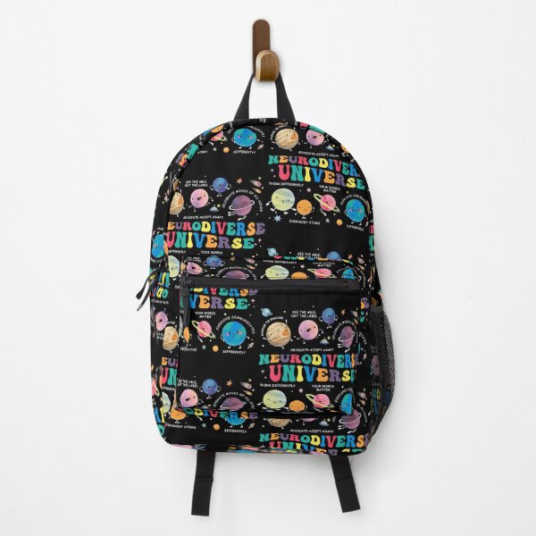 Item preview, Neurodiverse Universe Space Planet Autistic Autism Teacher designed and sold by FantasyFablesC.
