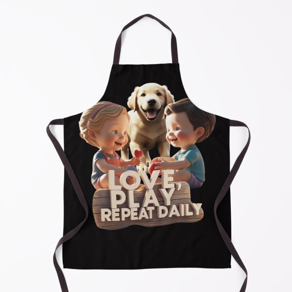 Item preview, LOVE, PLAY, REPEAT DAILY - Your New Favorite Tee on Redbubble designed and sold by Mikel-empire.