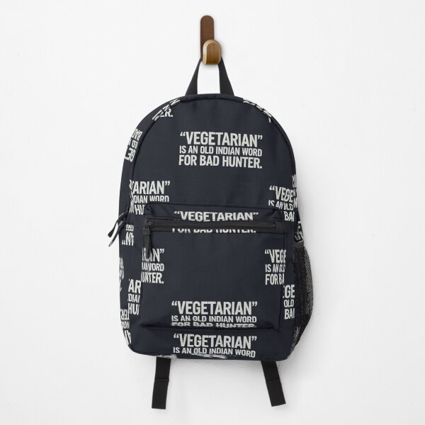 Item preview, Vegetarian Is An Old Indian Word For Bad Hunter designed and sold by CreepyCornerArt.