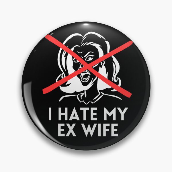 Item preview, I Hate My Ex Wife Bumper Divorce Meme  designed and sold by Cr320.