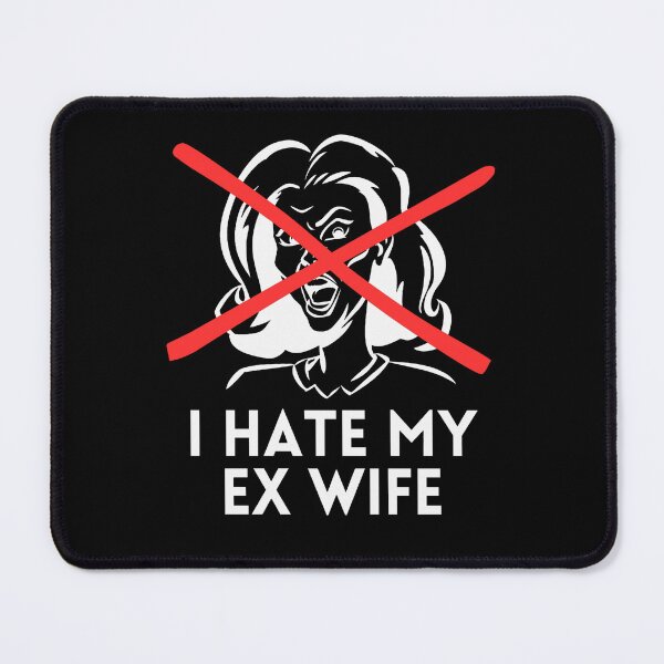 Item preview, I Hate My Ex Wife Bumper Divorce Meme  designed and sold by Cr320.