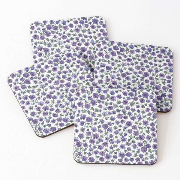 Item preview, Purple Flowers Pattern designed and sold by CoolPixels.