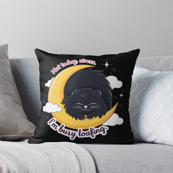 Item preview, Loafing Cat Sticker designed and sold by Kadingirra.