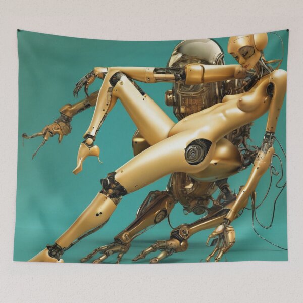 Artikelvorschau, Roboter Shunga Hybrid Imitation Japanische Erotik #167 entworfen und verkauft von NickWhittleArt.