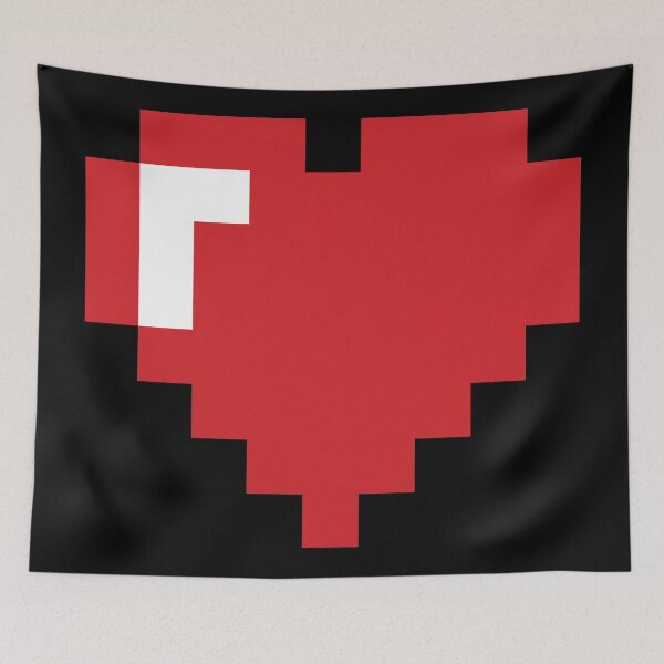 Item preview, pixelated heart, pixelated love designed and sold by ParissiFriends.