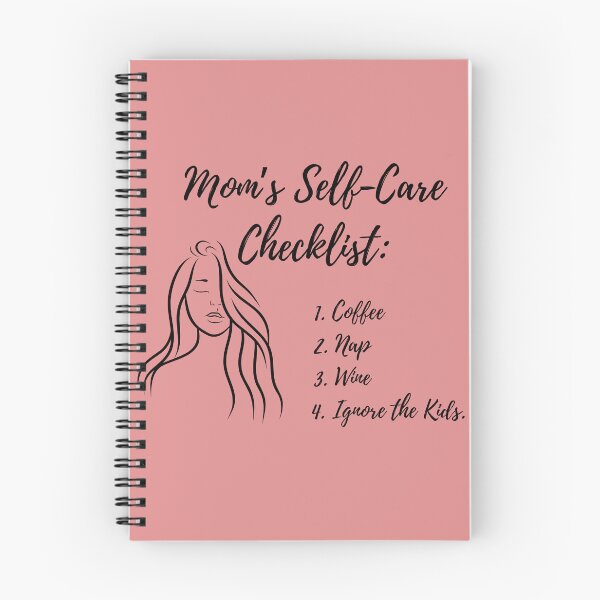 Item preview, Mom’s Self-Care Checklist – Funny & Relatable Gift for Moms designed and sold by CelestialPrint.