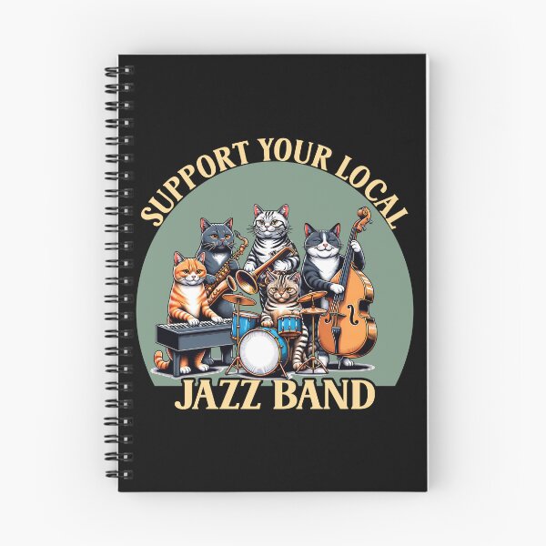 Item preview, Apoya a tu banda de jazz local Cats designed and sold by Primroaddesigns.