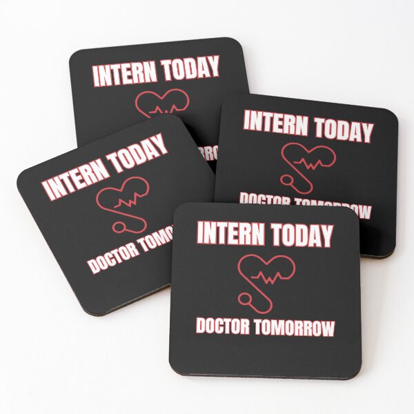 Item preview, Intern Today Doctor Tomorrow T-Shirt Perfect Gift For Future Doctor designed and sold by EvocatiVerse.