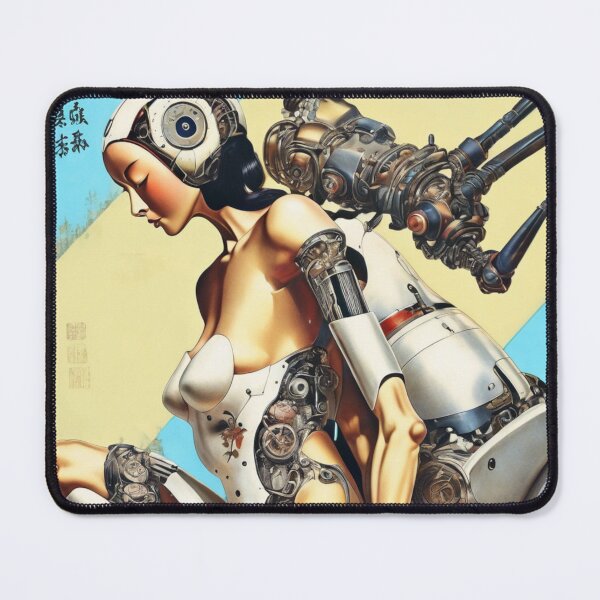 Item preview, Robot Shunga Hybrid Imitation Japanese Erotica #168 designed and sold by NickWhittleArt.