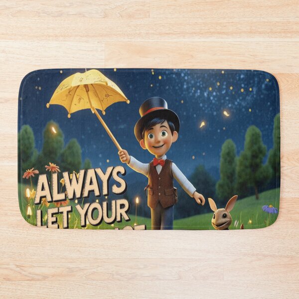 Item preview, Pinocchio Quote - "Always Let Your Conscience Be Your Guide" - Kids Decor with Inspirational Message designed and sold by EdicionesJML.