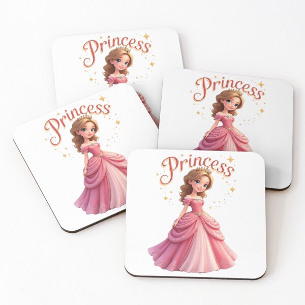 Item preview, Princess, lovely and cute princess with a beautiful pink dress. designed and sold by nicnacc.