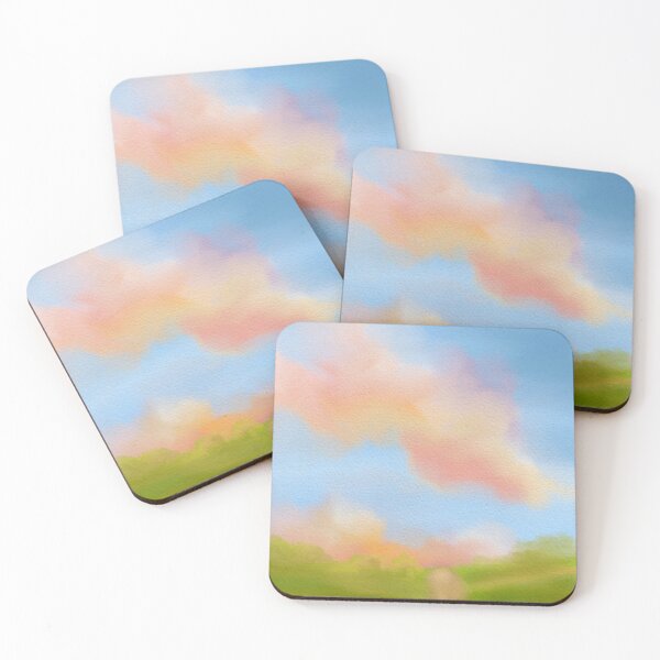 Item preview, Calming pastel Sunset landscape designed and sold by Ana Moguš.