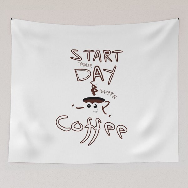 Item preview, Start your day with coffee designed and sold by MPDesign84.