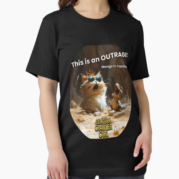 Item preview, Dungeon Crawler Carl - This Is An Outrage Mongo is Appalled designed and sold by hiagraph.