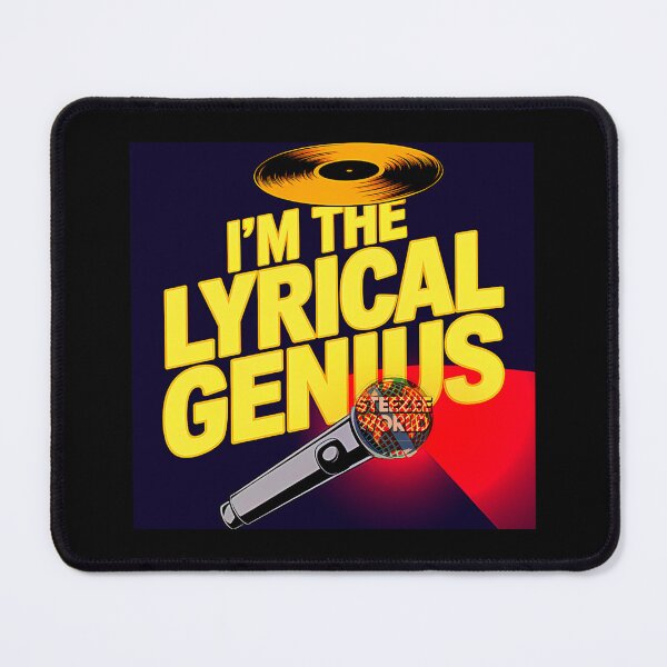 Item preview, I'm The Lyrical Genius designed and sold by SteezeeStore.