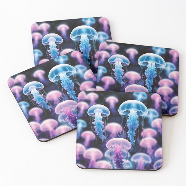 Item preview, JELLY FISH pattern 2025 trend designed and sold by jackoslimited.