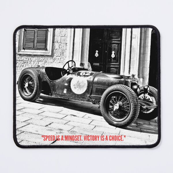 Item preview, Speed Mindset - Victory Choice | Vintage Race Car Quote designed and sold by FindYouByZ.